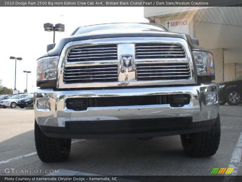 Brilliant Black Crystal Pearl / Dark Slate/Medium Graystone 2010 Dodge Ram 2500 Big Horn Edition Crew Cab 4x4