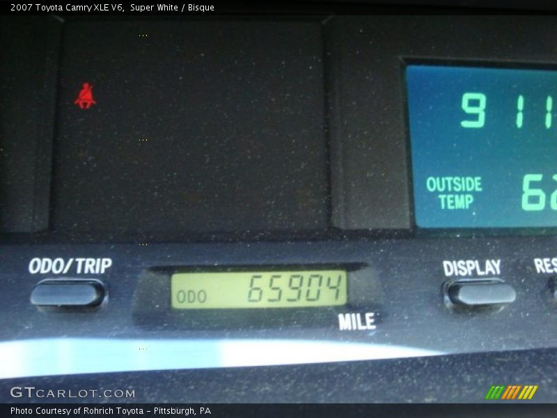 Super White / Bisque 2007 Toyota Camry XLE V6