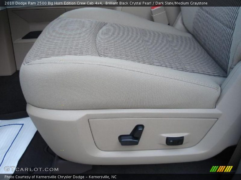 Brilliant Black Crystal Pearl / Dark Slate/Medium Graystone 2010 Dodge Ram 2500 Big Horn Edition Crew Cab 4x4