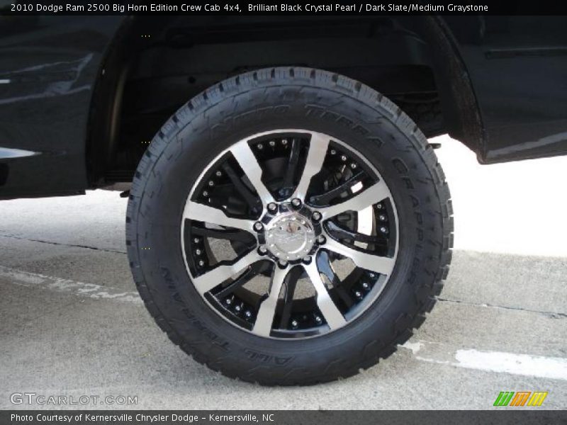 Brilliant Black Crystal Pearl / Dark Slate/Medium Graystone 2010 Dodge Ram 2500 Big Horn Edition Crew Cab 4x4