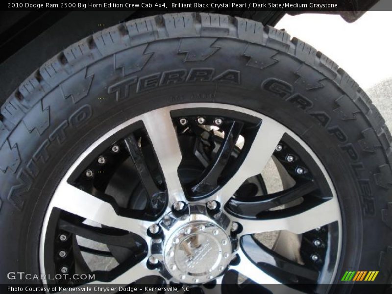 Brilliant Black Crystal Pearl / Dark Slate/Medium Graystone 2010 Dodge Ram 2500 Big Horn Edition Crew Cab 4x4