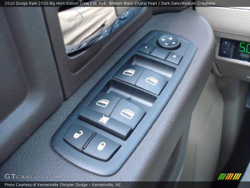 Brilliant Black Crystal Pearl / Dark Slate/Medium Graystone 2010 Dodge Ram 2500 Big Horn Edition Crew Cab 4x4