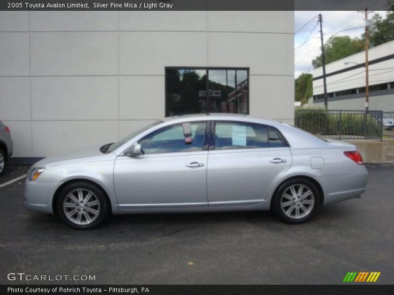 Silver Pine Mica / Light Gray 2005 Toyota Avalon Limited
