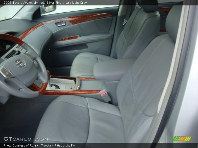 Silver Pine Mica / Light Gray 2005 Toyota Avalon Limited