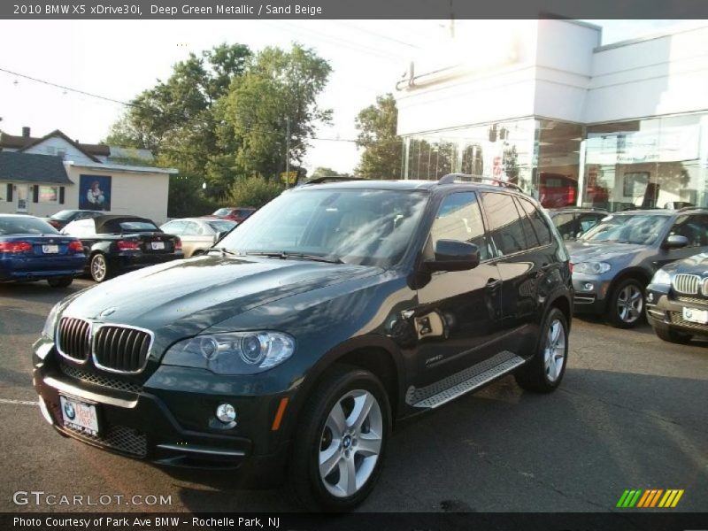 Deep Green Metallic / Sand Beige 2010 BMW X5 xDrive30i