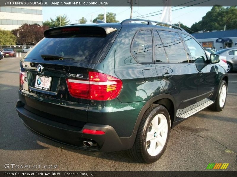 Deep Green Metallic / Sand Beige 2010 BMW X5 xDrive30i