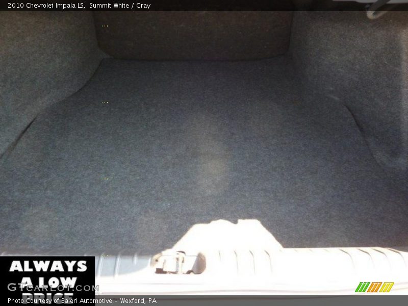 Summit White / Gray 2010 Chevrolet Impala LS