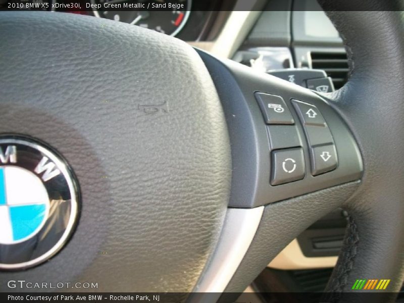 Deep Green Metallic / Sand Beige 2010 BMW X5 xDrive30i
