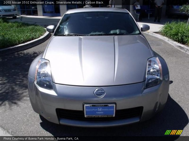 Silverstone Metallic / Carbon Black 2003 Nissan 350Z Enthusiast Coupe