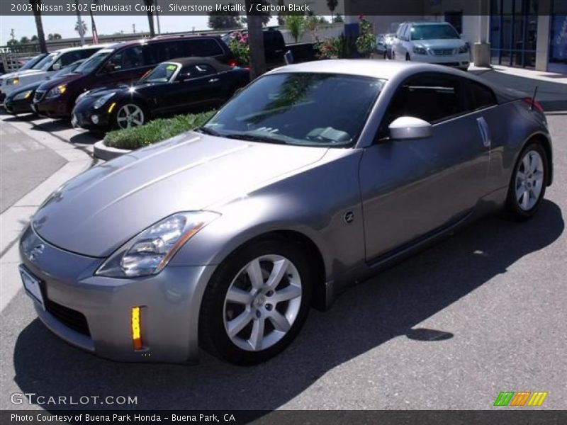 Silverstone Metallic / Carbon Black 2003 Nissan 350Z Enthusiast Coupe