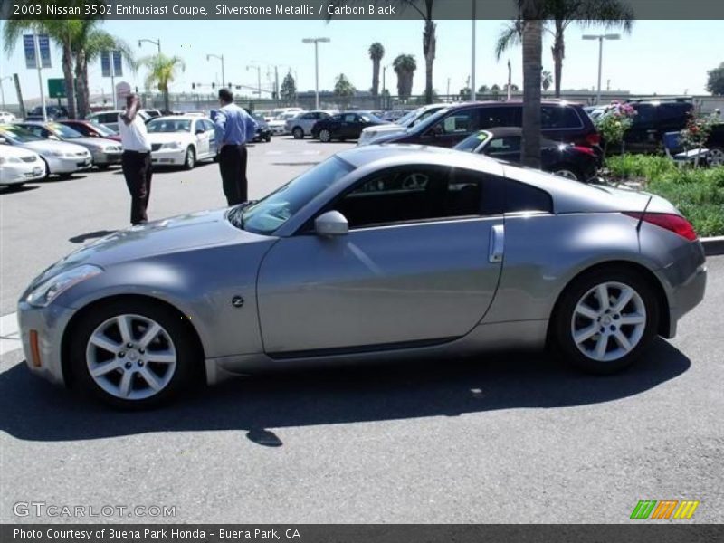Silverstone Metallic / Carbon Black 2003 Nissan 350Z Enthusiast Coupe