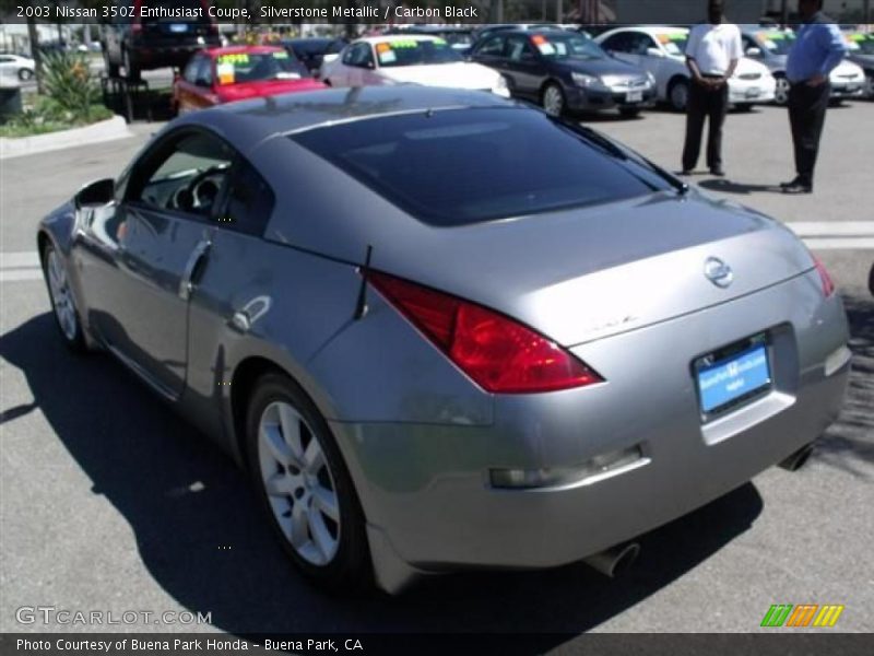 Silverstone Metallic / Carbon Black 2003 Nissan 350Z Enthusiast Coupe