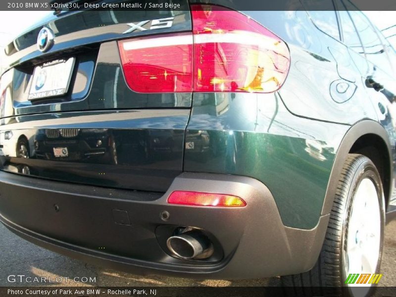Deep Green Metallic / Sand Beige 2010 BMW X5 xDrive30i