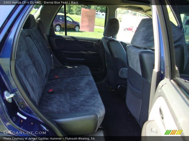 Eternal Blue Pearl / Black 2003 Honda CR-V EX 4WD
