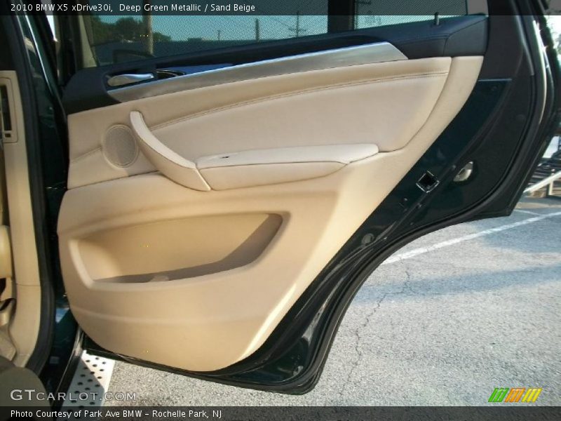 Deep Green Metallic / Sand Beige 2010 BMW X5 xDrive30i