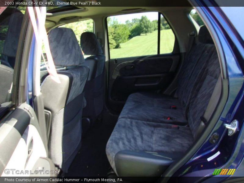 Eternal Blue Pearl / Black 2003 Honda CR-V EX 4WD