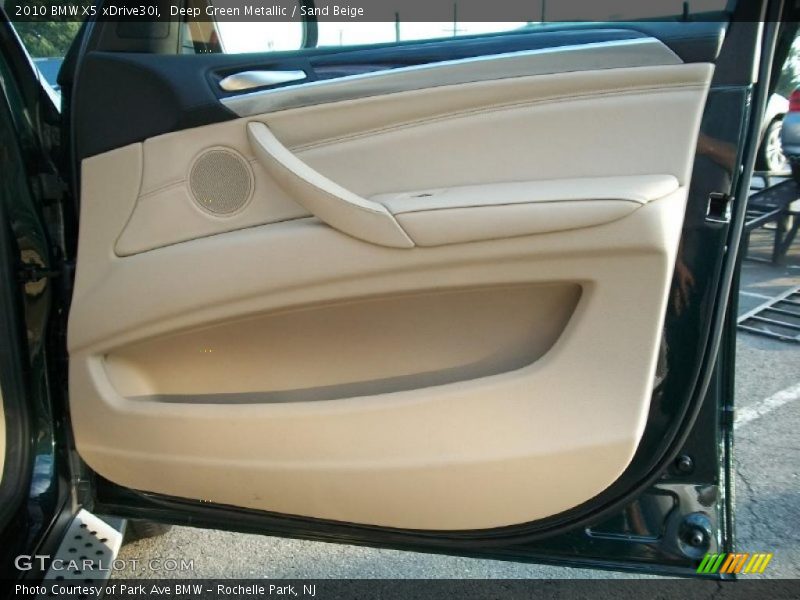 Deep Green Metallic / Sand Beige 2010 BMW X5 xDrive30i