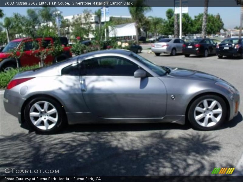 Silverstone Metallic / Carbon Black 2003 Nissan 350Z Enthusiast Coupe
