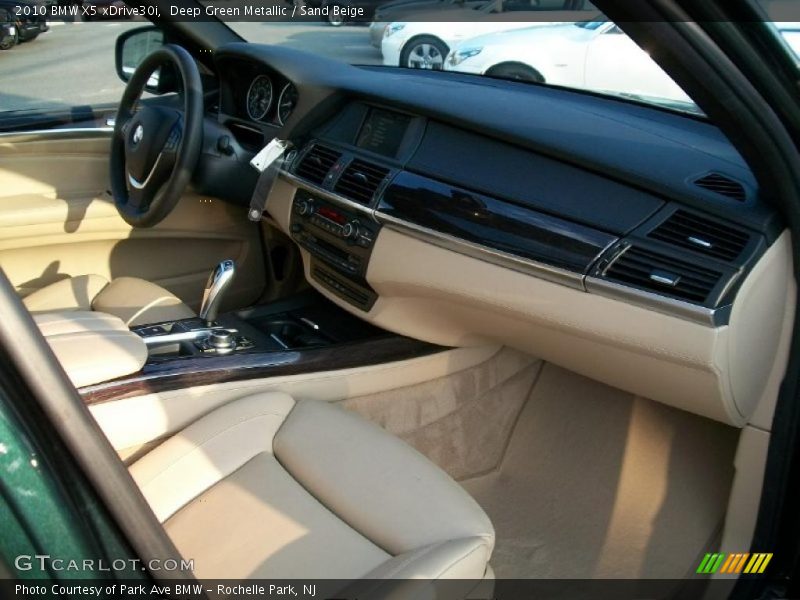 Deep Green Metallic / Sand Beige 2010 BMW X5 xDrive30i