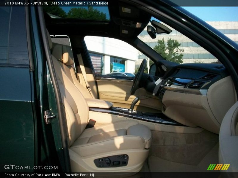 Deep Green Metallic / Sand Beige 2010 BMW X5 xDrive30i