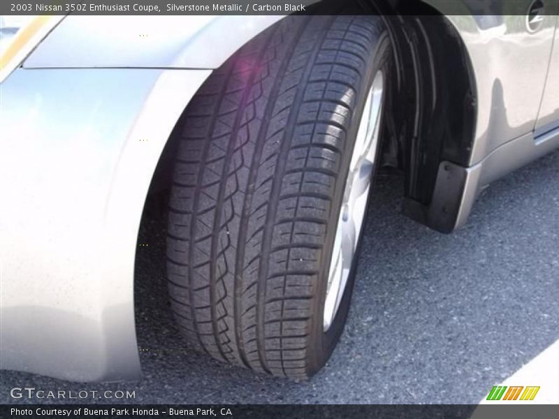 Silverstone Metallic / Carbon Black 2003 Nissan 350Z Enthusiast Coupe