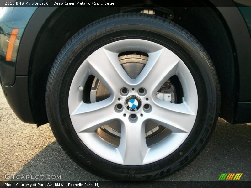 Deep Green Metallic / Sand Beige 2010 BMW X5 xDrive30i