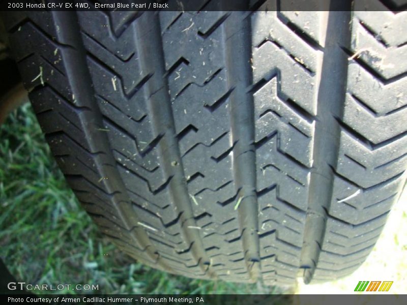 Eternal Blue Pearl / Black 2003 Honda CR-V EX 4WD