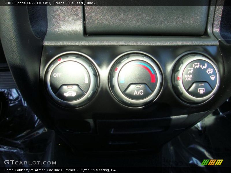Eternal Blue Pearl / Black 2003 Honda CR-V EX 4WD