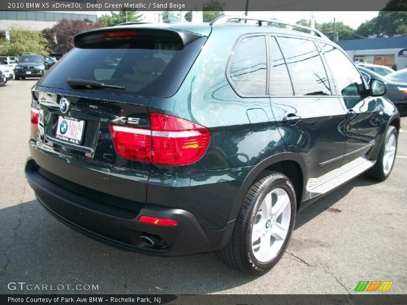 Deep Green Metallic / Sand Beige 2010 BMW X5 xDrive30i