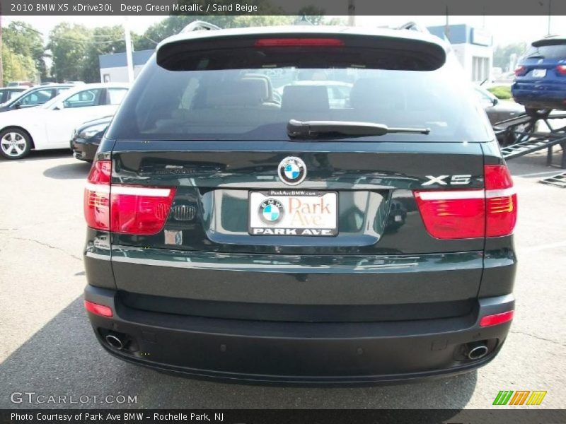 Deep Green Metallic / Sand Beige 2010 BMW X5 xDrive30i