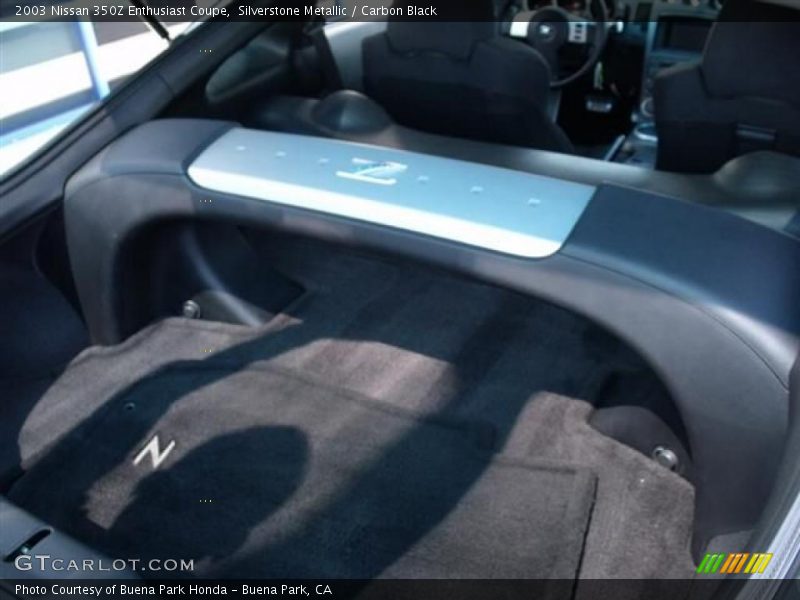 Silverstone Metallic / Carbon Black 2003 Nissan 350Z Enthusiast Coupe