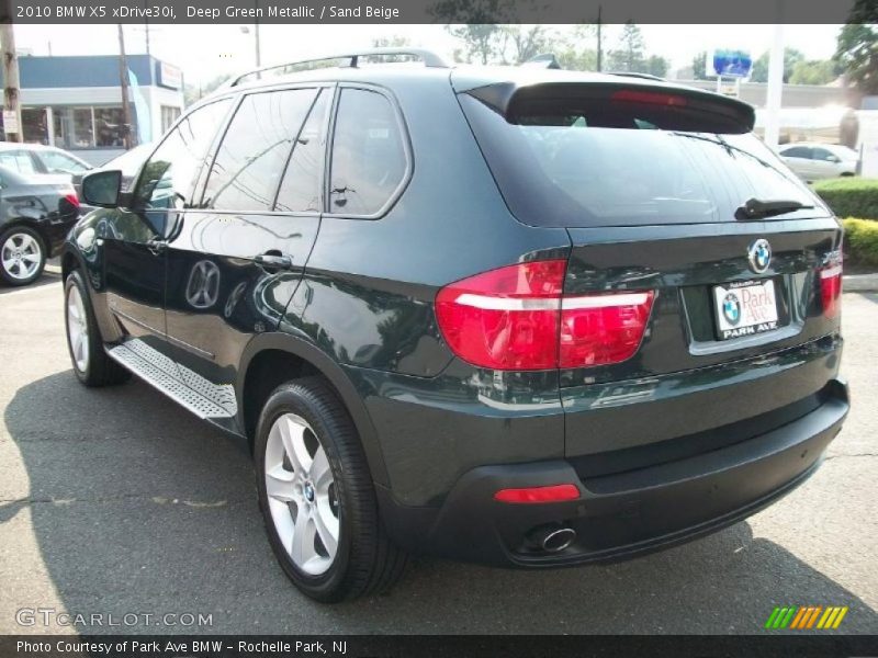 Deep Green Metallic / Sand Beige 2010 BMW X5 xDrive30i