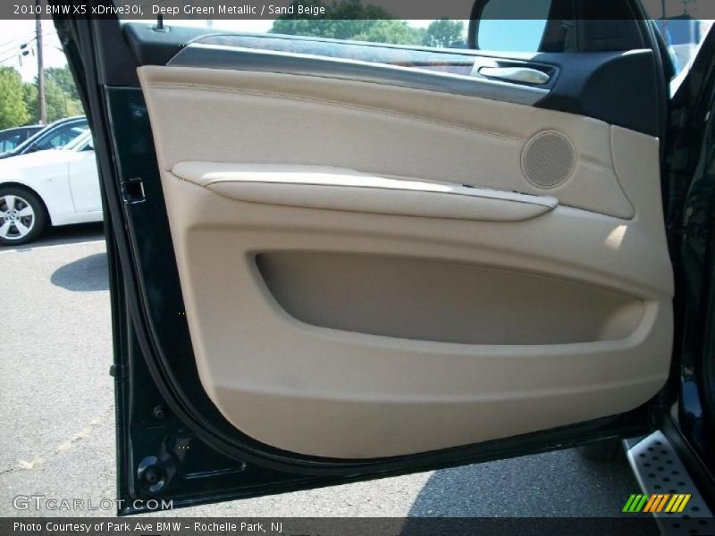 Deep Green Metallic / Sand Beige 2010 BMW X5 xDrive30i
