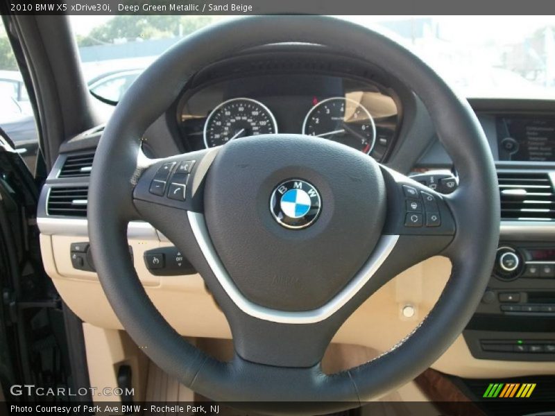 Deep Green Metallic / Sand Beige 2010 BMW X5 xDrive30i