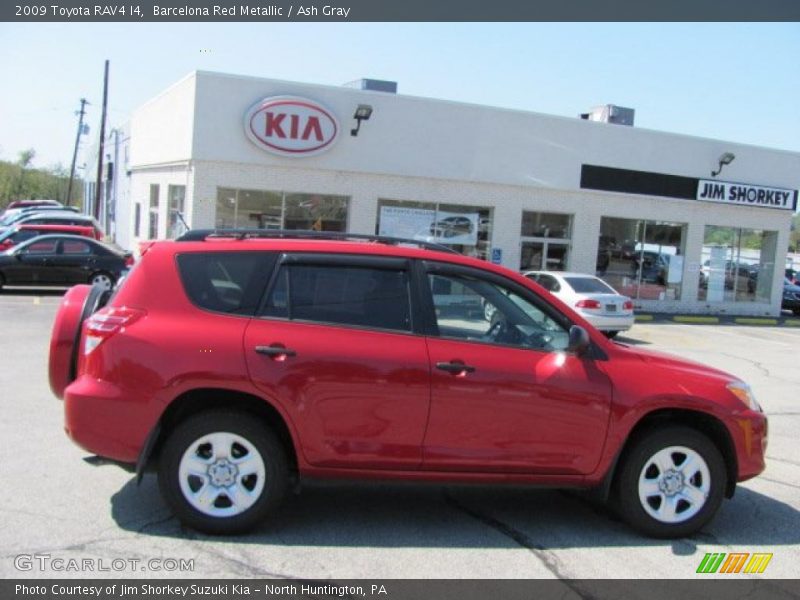 Barcelona Red Metallic / Ash Gray 2009 Toyota RAV4 I4