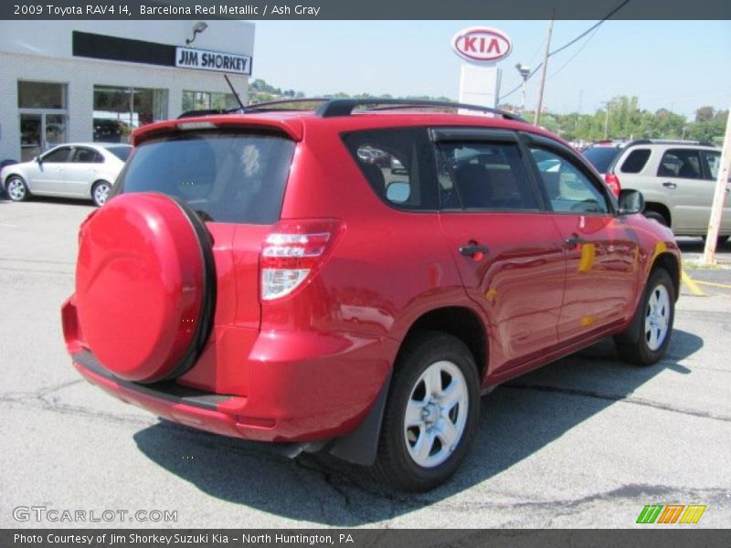 Barcelona Red Metallic / Ash Gray 2009 Toyota RAV4 I4