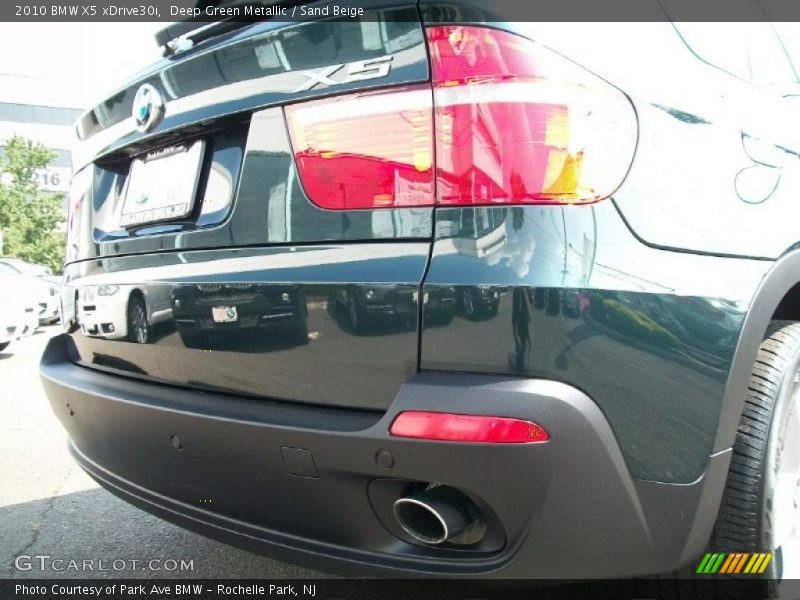Deep Green Metallic / Sand Beige 2010 BMW X5 xDrive30i