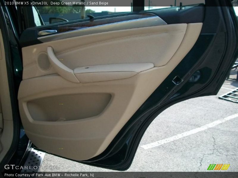 Deep Green Metallic / Sand Beige 2010 BMW X5 xDrive30i