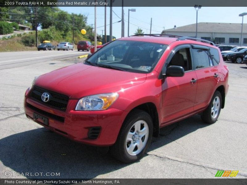 Barcelona Red Metallic / Ash Gray 2009 Toyota RAV4 I4