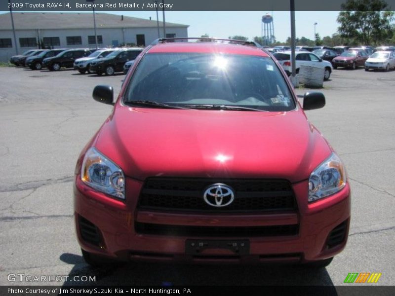 Barcelona Red Metallic / Ash Gray 2009 Toyota RAV4 I4