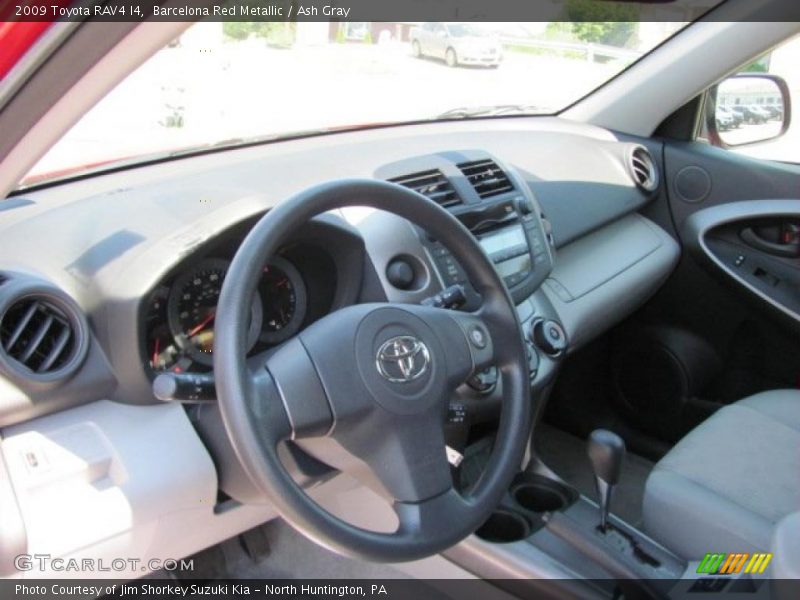 Barcelona Red Metallic / Ash Gray 2009 Toyota RAV4 I4