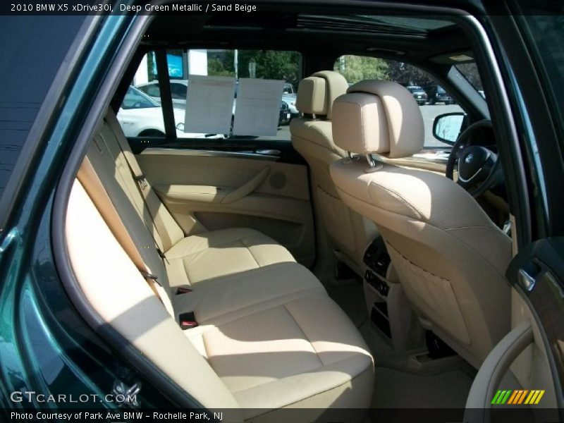 Deep Green Metallic / Sand Beige 2010 BMW X5 xDrive30i