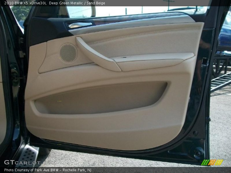 Deep Green Metallic / Sand Beige 2010 BMW X5 xDrive30i