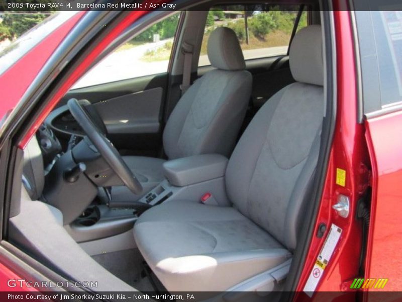 Barcelona Red Metallic / Ash Gray 2009 Toyota RAV4 I4