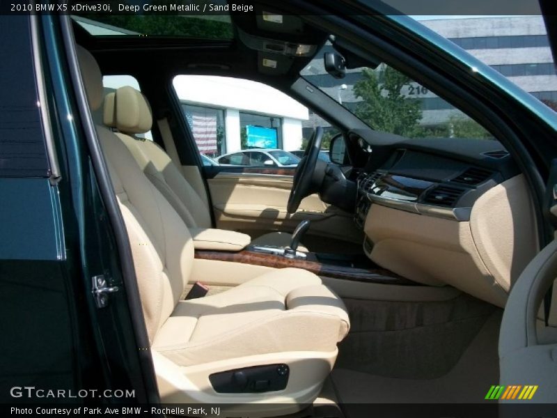 Deep Green Metallic / Sand Beige 2010 BMW X5 xDrive30i