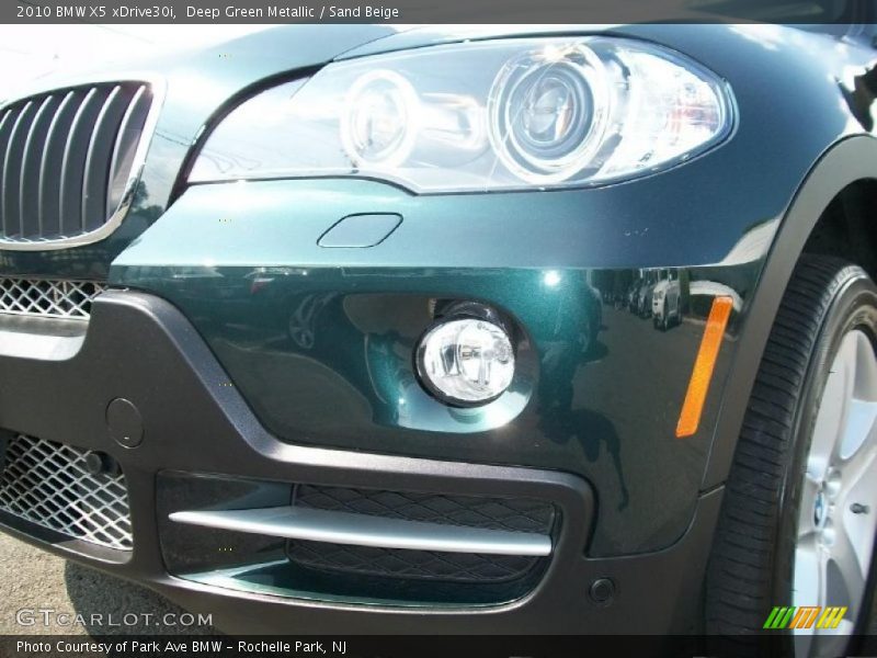 Deep Green Metallic / Sand Beige 2010 BMW X5 xDrive30i