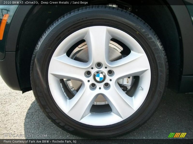 Deep Green Metallic / Sand Beige 2010 BMW X5 xDrive30i