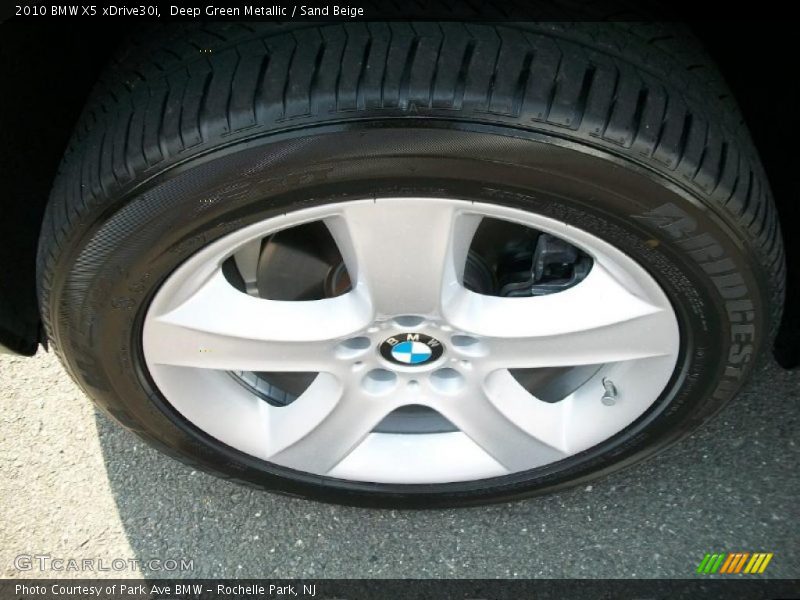 Deep Green Metallic / Sand Beige 2010 BMW X5 xDrive30i