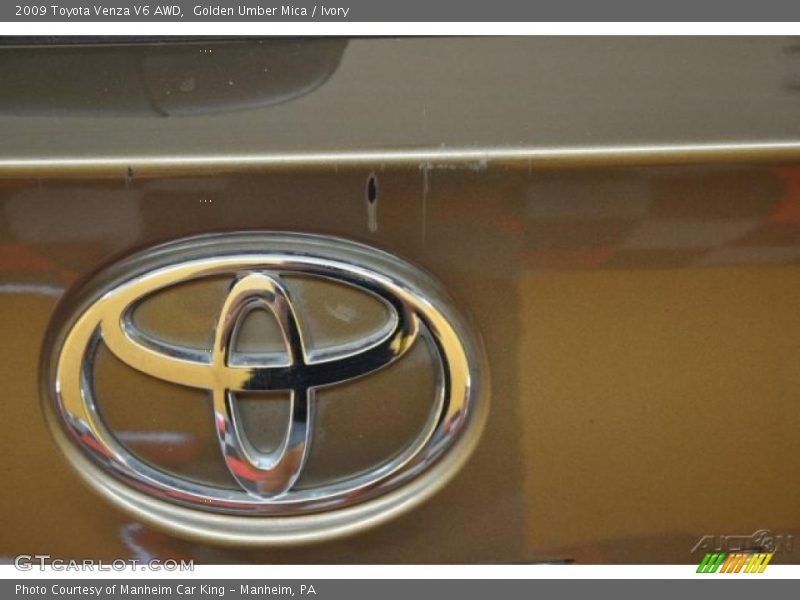 Golden Umber Mica / Ivory 2009 Toyota Venza V6 AWD