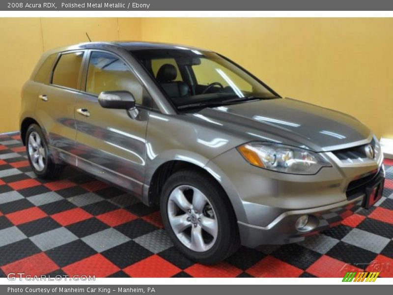 Polished Metal Metallic / Ebony 2008 Acura RDX